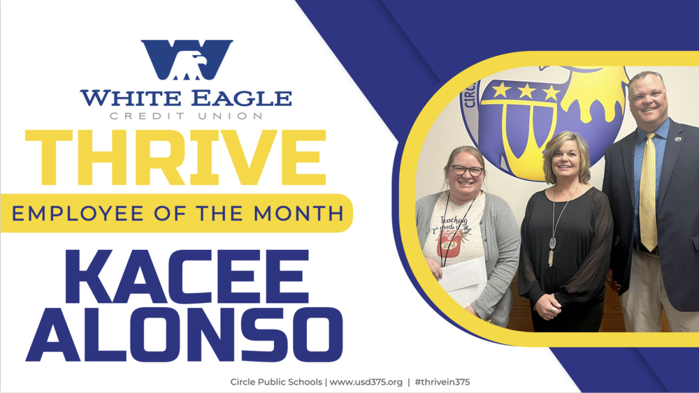 Kacee Alonso, THRIVE Employee of the Month