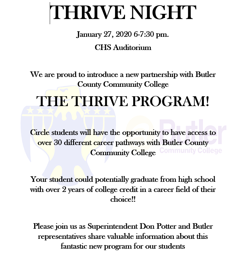 The Thrive Program | Circle High School