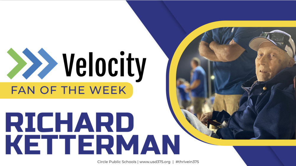 Richard Ketterman, Velocity Fan of the Week