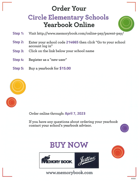 Time to order Yearbooks!