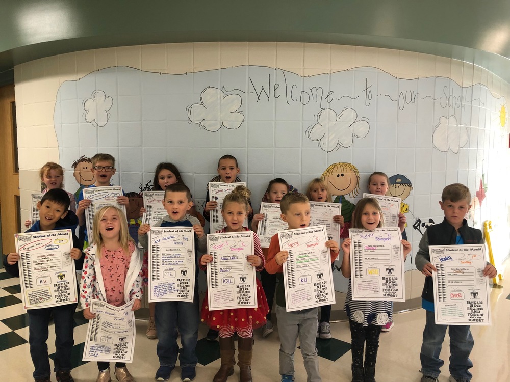 September Students of the Month