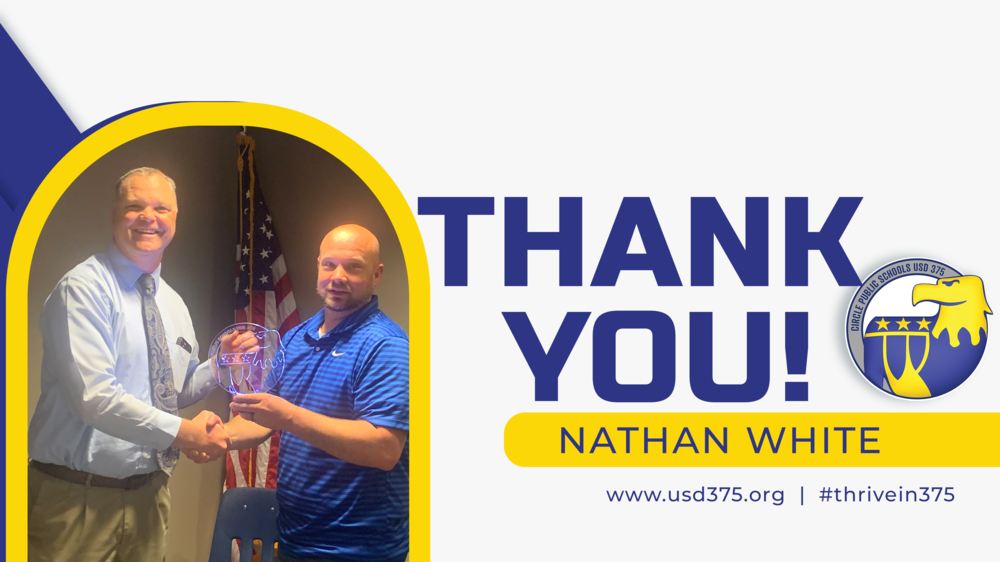 Outgoing Board Member, Nathan White
