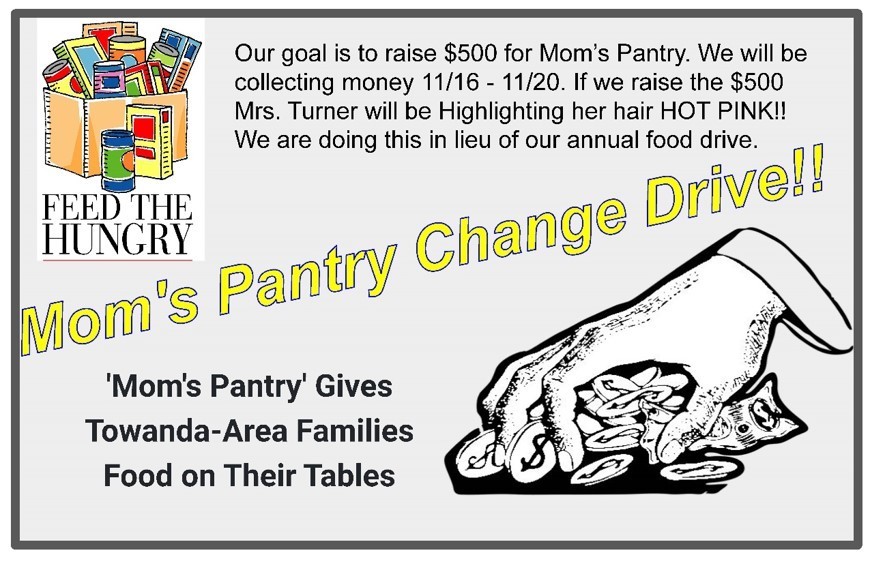 MOM's Pantry Change Drive #thrivein375