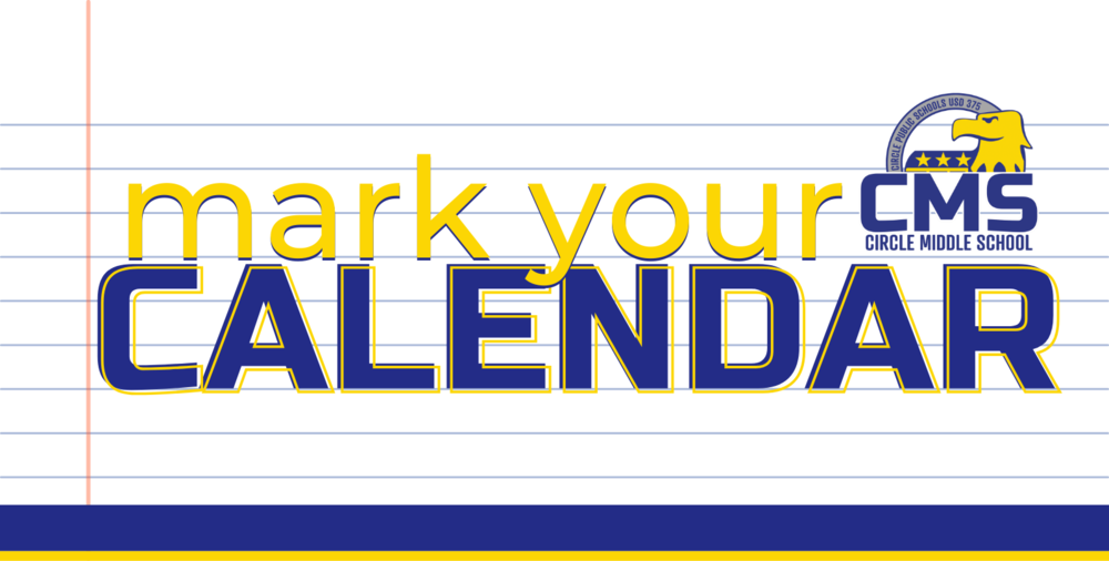 Mark your Calendar