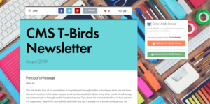 August CMS Newsletter