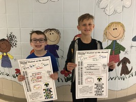 Student of the Month for February - 2nd grade #thrivein375