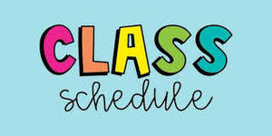 CMS Time Schedule for Remote Learning