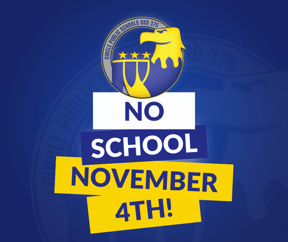 No School November 4th!